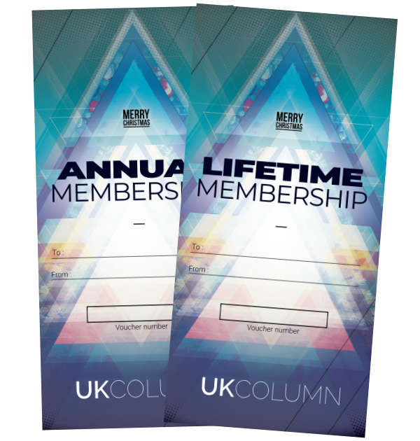 UK Column Membership Christmas Gift Voucher