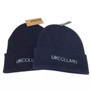 UK Column Beanies - Navy