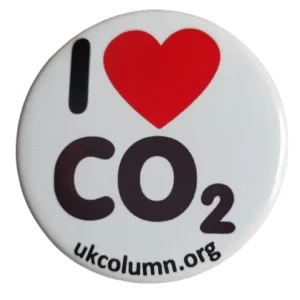 "I Love CO2" Badges X6