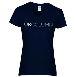 Navy V-neck